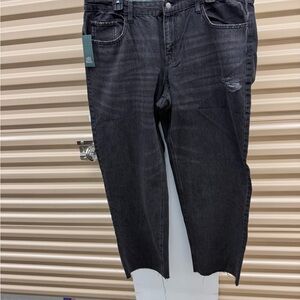 Women’s  Black Distressed Jeans